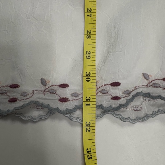 Johnny Was Women's Hayden Tunic In White Multi Colored Embroidery Size Large - Picture 9 of 10